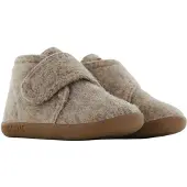 Shoesme HS24W020 Pantoffels | Maat 26 Jongens Taupe