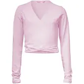 Papillon sportvest roze Meisjes Katoen V-hals - maat 104-116