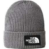 The North Face Logo Muts Junior - Grijs - Kind, Grijs