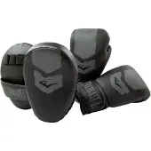 Everlast Prospect 2 Mitt Kit, Black/Grey