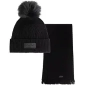 Malelions Knitted Beanie en Sjaal Set Dames