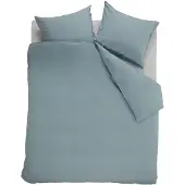 Ambiante Dekbedovertrek Cotton Uni Blue Katoen-200 x 200 / 220 cm | 2-Persoons