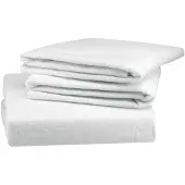 Essenza Hoeslaken Molton White (Katoen)-180 x 200 cm