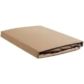 Ambiante Hoeslaken Katoen Khaki-1-persoons (90x200 cm)
