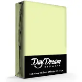 Day dream Hoeslaken - katoen - lime - 80x200 cm