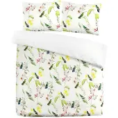 Papillon Dekbedovertrek Burung Multi Katoen-240 x 200 / 220 cm | Lits-Jumeaux