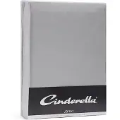 Cinderella Topper Hoeslaken Light Grey (Jersey)-160 x 200/210 cm