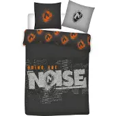 Nerf Dekbedovertrek Noise 140 x 200 cm - Bio Katoen