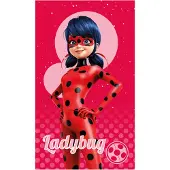 Miraculous Supergirl Strandlaken - 70 x 120 cm - Katoen
