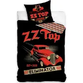 Carbotex ZZ Top Dekbedovertrek Eliminator 140 x 200 cm 70 x 90 cm - 100% katoen