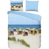 Pure dekbedovertrek Strand Relax - microvezel - 140x220