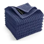 Byrklund Vaatdoek Clean & Shiny Blauw (Set van 6)