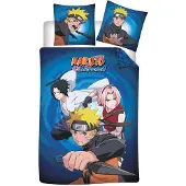 Aymax Naruto beddengoed, gemaakt van 100% katoen. Zacht, duurzaam en huidvriendelijk