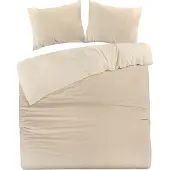 Papillon Dekbedovertrek Beaufort Zand Flanel-140 x 200 / 220 cm | 1-Persoons