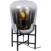 Lucide GLORIO - Tafellamp - Ø 32 cm - 1xE27 - Zwart