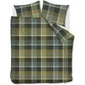 Beddinghouse Brett Dekbedovertrek Green 200x200/220 cm