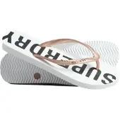 Superdry Code Core Sport Teenslippers Wit Grootte: L
