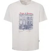 Pepe Jeans Shirt 'SOREN' blauw / rood / offwhite