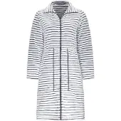 Rebelle Fleece kamerjas met strepen Rosanna
