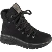 Rieker Damenschuhe Schnürstiefel Schwarz Freizeit