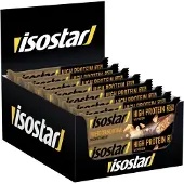 Isostar High Protein - Eiwitreep voor krachtsport - Toffee Crunchy - 16 x 56 gr