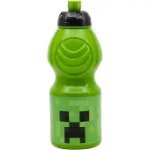 Stor Bidon Minecraft Junior - Drinkfles - 400ml - Groen