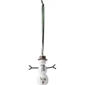 Kähler Hammershi Christmas Bauble Snow Man-h9.5 Cm Standbeeld