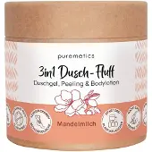 Puremetics Douche Fluff Amandelmelk Gezichtsscrub en -peeling 250 g Dames