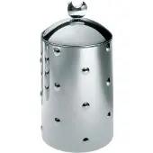 Alessi CB01 KALISTÒ 1 BOÎTE EN ACIER INOXYDABLE 18 / 10 BRILLANT AVEC POMMEAU EN ALUMINIUM