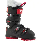 Rossignol - Dames skischoenen - Pure Pro 100 Gw Snow Grey voor Dames van Wol - Maat 25.5 - Zwart