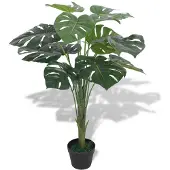 vidaXL Kunst monstera plant met pot 70 cm groen