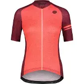 Agu Melange Fietsshirt Essential Dames - Rood - M