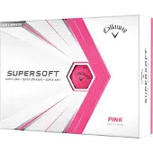 Callaway SuperSoft 2021 Golfballen - Roze - 12 Stuks
