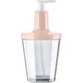 Koziol Zeepdispenser Koziol Flow Queen Pink Crystal Clear