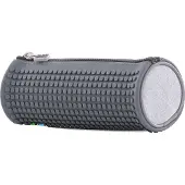 PIXIE CREW Etui Met Siliconen Paneel En Pixels 20 Cm Grijs