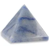 Spiru Piramide Edelsteen Blauwe Kwarts (25 mm)