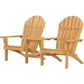 Benoa Oaks Double Lounge Chair 100 cm (Naturel, 100x161x90cm)