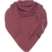 Knit Factory Coco Omslagdoek/Sjaal - Stone Red - 190x85 cm
