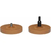 Hamach - Caramel Schijf x2 Inclusief Adapter