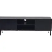 Giga Meubel Tv-meubel Roman Zwart 150cm