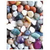 Spiru Trommelstenen Brazilië Mix XL (40-60 mm)