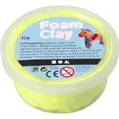 Foam Clay neon geel 35gr