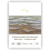 Smiltainis Aquarelblok Professional A4 300gr 10 vel
