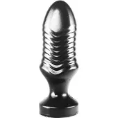Dinoo Dildo Rugops 18 x 5,4 cm - zwart