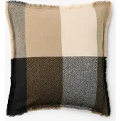 Marc O'Polo Sierkussen Eryk Black (50 x 50 cm)