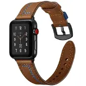 Beline Horlogeband 22mm Casual bruin/bruin