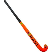 RAVI Hockeystick Junior - FLUO oranje 27''