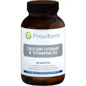 Proviform Calcium Citraat & Vitamine D3 Tabletten 120st