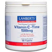 Lamberts Vitamine C 1500 Time release (120 tabletten)