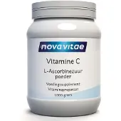 Nova vitae Vitamine C ascorbinezuur poeder (1000 gr)